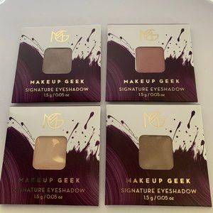 Makeup Geek Eyeshadow 4 Pak:  Neutrals